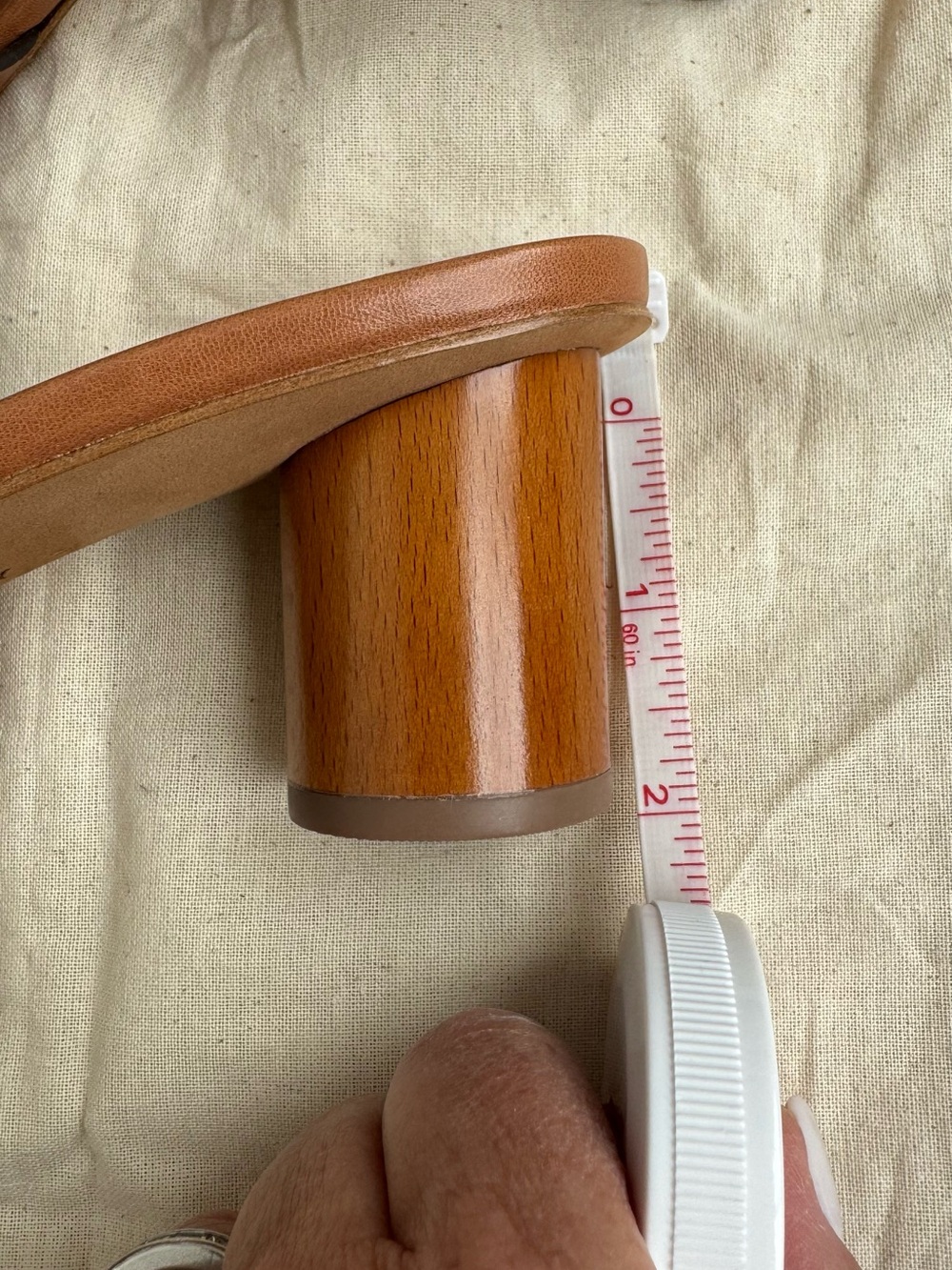 Tory Burch Ines Mule Sandal 55mm Goat Leather In Tan - Picture 8 of 8